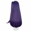 ZGNGLIZ Anime Oshi no Ko Ai Hoshino Wig Purple Long Hair Wigs with Bangs for Girls and Women + Free Wig Cap