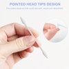 800Pcs Precision Tip Cotton Swabs for Makeup, Double Pointed Tip Cotton Swab with Paper Sticks
