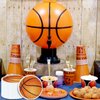 100Pcs Basketball Napkins Basketball Shaped Paper Napkins Basketball Party Favors for Sport Party Baby Shower Birthday Party Basketball Themed Party Supplies
