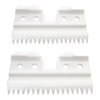2024 Upgraded Pack of 2 Advanced Ceramic Blade Fits for Andis Wahl Oster Fast Feed, A5/AG Series Hair Clippers