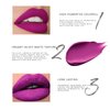 KYDA 10 Colors Lipstick, Matte Velvet&Glitter Metallic Colors, for Glossy Radiant&Full Matte Lip Gloss, Non-Stick Cup Long Wear Lip Glaze, High Pigmented Lipstick Cosmetic-SET B