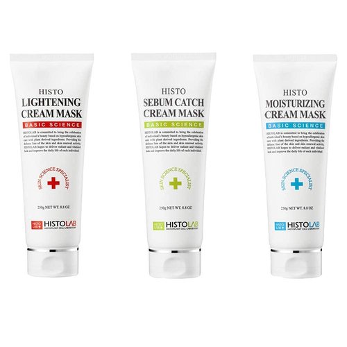 HISTO Moisturizing Cream Mask | 250g/8.85fl.oz I Sheep Milk I Night Mask that Nourishes, Moisturizes, and Hydration Facial