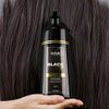 Generic Black Hair Dye 13.5 Fl Oz, Dark Black Hair Shampoo, 3 in 1 Hair Dye Shampoo 400 ML, Easy To Use, Semi-Permanent Hair Color Shampoo (Black)