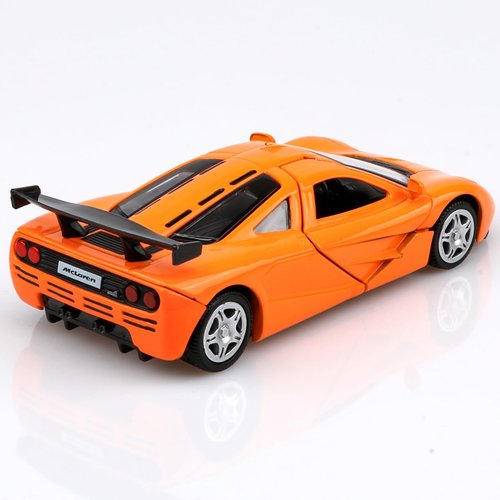 TOKAXI 1/36 Scale Mclaren F1 Diecast Cars Models,Pull Back Vehicles Mclaren Toy Cars,Cars Gifts for Boys Girls Orange