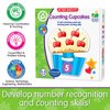 The Learning Journey: My First Match It - Counting Cupcakes- 15 Piece Self-Correcting Matching Puzzles - First Learning Toys for Toddlers 2-5 - Award Winning Toys