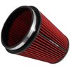 Spectre Universal Clamp-On Air Filter: High Performance, Washable Filter: Round Tapered; 6 in (152 mm) Flange ID; 8.5 in (216 mm) Height; 7.719 in (196 mm) Base; 5.125 in (130 mm) Top, SPE-HPR9891