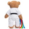 HollyHOME Karate Bear Stuffed Animal Teddy Bear in Karate Uniform Unique Toy Gifts for Kids and Karate Lovers Holiday Birthday Valentine 16 inches