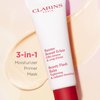 Clarins Beauty Flash Balm | 3-In-1 Hydrating 10-Minute Face Mask, Make-Up Primer, or Quick Pick Me Up Radiance Booster | Moisturizes, Brightens and Visibly Tightens | Non-Oily and Non-Comedogenic