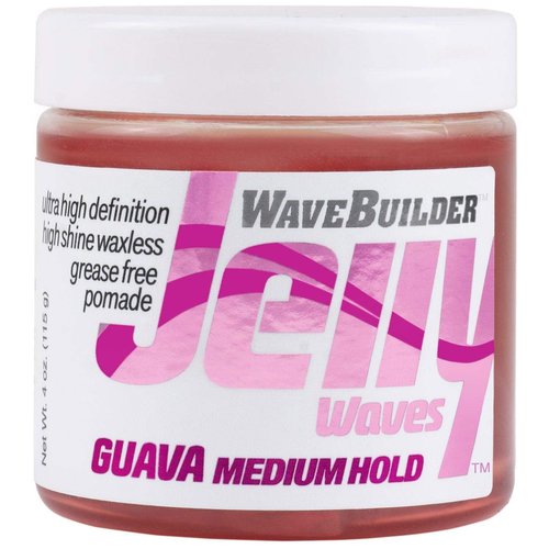 Wavebuilder Jelly Waves Medium Hold Guava (Pack of 4)