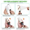 480 Sheet Extra Sticky Lint Roller - Pet Hair Remover for Clothes - 4 Handles + 8 Refills Pack