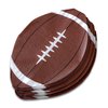 Football Party Napkins - 100 Pack Disposable Football Shape Paper Napkins 5" x 7.5" Perfect for Super Bowl, Tailgating, Sports Theme Birthday Party Decoration