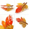 Maple Leaf Hair Claw Clips, Fall Hair Clips Autumn Leaves Hair Grip Clips Cute Fallen Leaf Jaw Claw Clips Acrylic Claw Clips Orange Yellow Leaves Hair Barrettes Thanksgiving Hair Decoration for Women