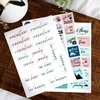 Planner Stickers - Set of Over 1,000 Planner Stickers - 20 Sheets of Colorful Stickers - Busy Bee Planners