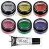 Classic Ultrafine Glitter Dust by Moon Glitter – 100% Cosmetic Glitter for Face, Body, Nails, Hair and Lips - 0.17oz - Set of 6