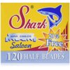 120 Shark Super Stainless Straight Edge Barber Razor Blades for Professional Barber Razors