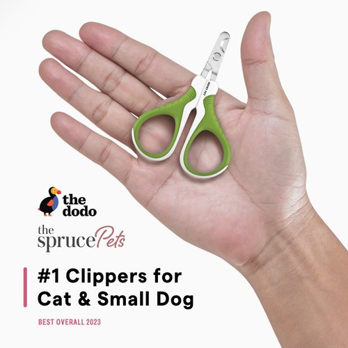 Pet Nail Clippers for Small Animals - Best Cat Nail Clippers & Claw Trimmer for Home Grooming Kit - Professional Grooming Tool for Tiny Dog Cat Bunny Rabbit Bird Puppy Kitten Ferret - Ebook Guide