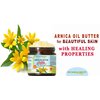 Botanical Beauty ARNICA OIL BUTTER Arnica Montana in Shea Butter 100% Natural for FACE, SKIN, BODY, HAIR, NAILS 4 Fl.oz.- 120 ml Skin Moisturizer Oil Butter, Skin Nourishing Oil Butter