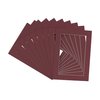 Poster Palooza 11x14 Brown Mat for 12x16 Frame - Precut Mat Board Acid-Free Maroon Crimson 11x14 Photo Matte Made to Fit a 12x16 Picture Frame, Pack of 1 Mat