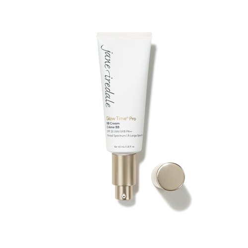 jane iredale Glow Time Pro BB Cream | Weightless Blemish Concealer | SPF 25 Broad Spectrum Sun Protection | Medium with Neutral Gold/Peach Undertones