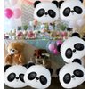 Panda Head Balloons - 23.4" Animal of Panda Foil Balloons for Jungle Farm Zoo Safari Theme Birthday Baby Shower Party Decoration