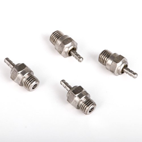 Mxfans Silver RC 1:8 1:10 70117 Stainless Steel Glow Plug Replacement for HSP N3 15~28 Hot Nitro Engines Pack of 12