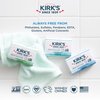 Kirk's Castile Bar Soap Clean Soap for Men, Women & Children| Premium Coconut Oil | Sensitive Skin Formula, Vegan | Original Fresh Scent | 4 oz. Bars - 3 Pack