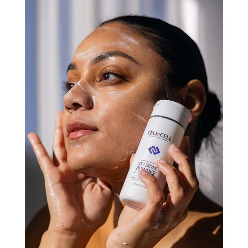 Soft Enzyme Powder | Gentle Powder To Foam Exfoliating Cleanser To Target Impurities While Toning & Moisturizing | 60g