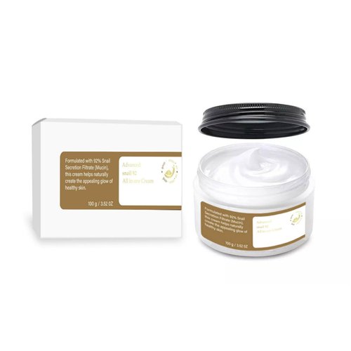 GOLD SNAIL RX Luxury Korean Skincare Radiant Snail Mucin Collagen Cream 92%