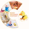 SWTOIPIG Singing Dancing Duck, Quacking Duck, Body Shaking, Plush Duck Toy Musical English Songs Singing Animated Twisting Gifts of Funny Toys for Boys Girls Kids, Christmas Animated Plush Toys