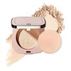 Face Compact Powder Makeup ，Pressed Powder Long Lasting Oil Control Waterproof Sweatproof Powder，Makeup for Flawless Finish All Day，Dating artifact（8030）