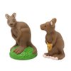 Fisher-Price Replacement Parts for Collectible Little People Noah's Ark, Safari, Jungle or Zoo Playset V8254 - Replacement Pair of Brown Kangaroo Figures