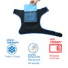 KKOOMI Shoulder Brace Gel Ice Pack Shoulder Pain Relief for Torn Rotator Cuff, Shoulder Sling Ice Bag for Injuries Reusable,Support and Compression Sleeve Wrap for Women&Men Shoulder Brace
