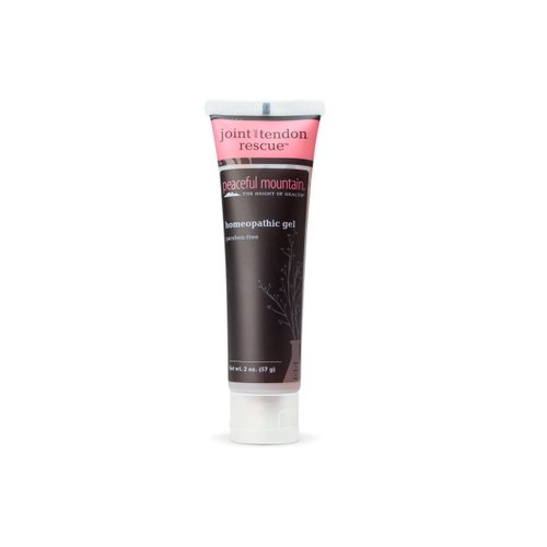 Peaceful Mountain Joint and Tendon Rescue - Natural Homeopathic Gel for Joints, Tendons and Minor Discomfort in other soft tissues - 2oz. Gel