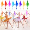 Windspeed Juggling Scarves for Kids 24 Pcs Dance Scarves for Music Class Rhythm Scarves Play Silks for Children Movement (8 Colors)