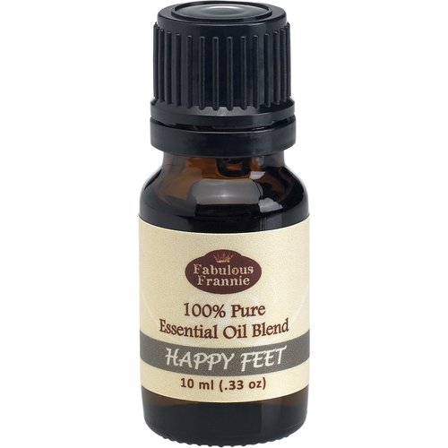 Fabulous Frannie Happy Feet Pure Essential Oil Blend Tea Tree, Clove, Lavender and Thyme Essential Oils 10ml