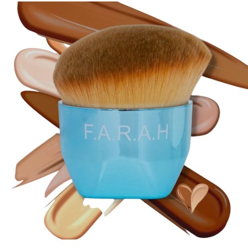 F.A.R.A.H Premium Makeup Prep Set – Includes Obsidian Face Roller, Smooth Focus Face Primer with ...