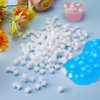 Junkin 1000 Pcs Jelly Cubes for Accessories Girls Boys DIY Crafts Birthday Party Favors, White, 0.39 x 0.39 Inch