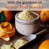 Orange Peel (Citrus Aurantium) Powder by mi nature - 227 g / 8 OZ / 1/2 lb | All Natural | Vegan | Non GMO | For Hair & Skin Care