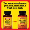 Bragg Energy Apple Cider Vinegar Capsules with B Vitamins - 90 Capsules - Helps Generate Energy at Cellular Level