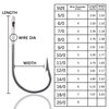 Saltwater Giant Shark and Alligator Hooks Big Game Stainless Steel Tuna Fishing Hooks for Saltwater Freshwater Size 5/0-20/0