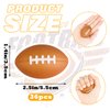 Mini Football Stress Ball 36 Pack Football Party Favors Small Soft Foam Sports Stress Balls Mini Footballs for Kids Squeeze Football Toys Football Party Decorations Party Gift Bag Fillers