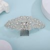 Rumtock Wedding Bridal Big Statement Hair Comb Bridesmaid Side Combs for Women Girls Boho Vintage Hair Piece