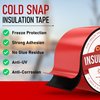 5 Inch Pipe Insulation Tape - Weather Resistant Water Pipe Wrap Tape - Outdoor Water Pipe Insulation Wrap, Insulation Tape for Water Pipes, Pipe Wrap Insulation, Foam Pipe Insulation (5 in x 14 ft)