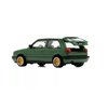 POP RACE Model Car Compatible with Volkswagen Golf GTI MK2 Green 1/64 Diecast Model Car PR640099