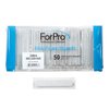 ForPro Professional Collection Mini Foam Board, Zebra, 100/180 Grit, Double-Sided Manicure Nail File, Individually-Wrapped, 3.5” L x .5” W, 50-Count