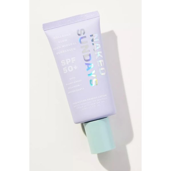 Naked Sundays SPF 50+ CollagenGlow Mineral Perfecting Priming Lotion Sunscreen
