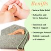 Bacofa Labour/Birthing Comb - Natural Acupressure Tool for Labor and Delivery, Pain Relief Gift for Pregnant Women