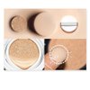 Magik Moisturizing BB Cushion Foundation Compact Buildable Coverage Long-Lasting (2 Pack, Natural)