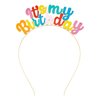 CIEHER Birthday Girl Headband Birthday Crown, IT'S MY BIRTHDAY Tiara Birthday Headband Women Happy Birthday Crowns for Grils, Birthday Decorations Birthday Gifts for Women