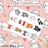 Cat Temporary Tattoos Themed Birthday Party Supplies Favors Decorations 96 PCS 8 Sheets Cute Fake Tattoo Stickers Party Games For Children Kids Boys Girls School Gifts Rewards Home Activity
